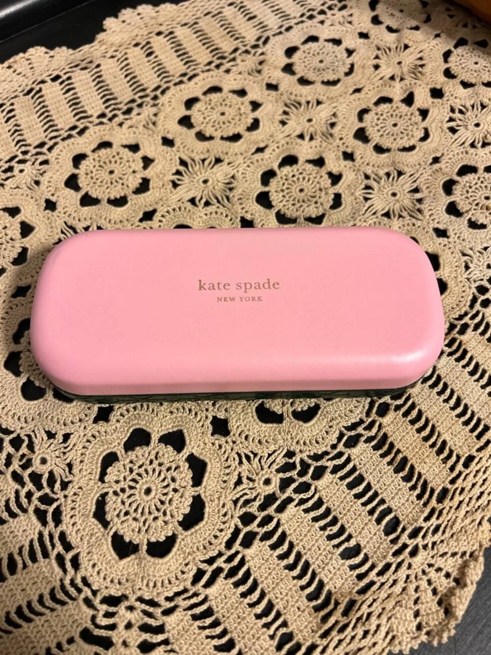Kate Spade Jalinda black-to-blue gradient cat-eye prescription eyeglasses. - Picture 9 of 10